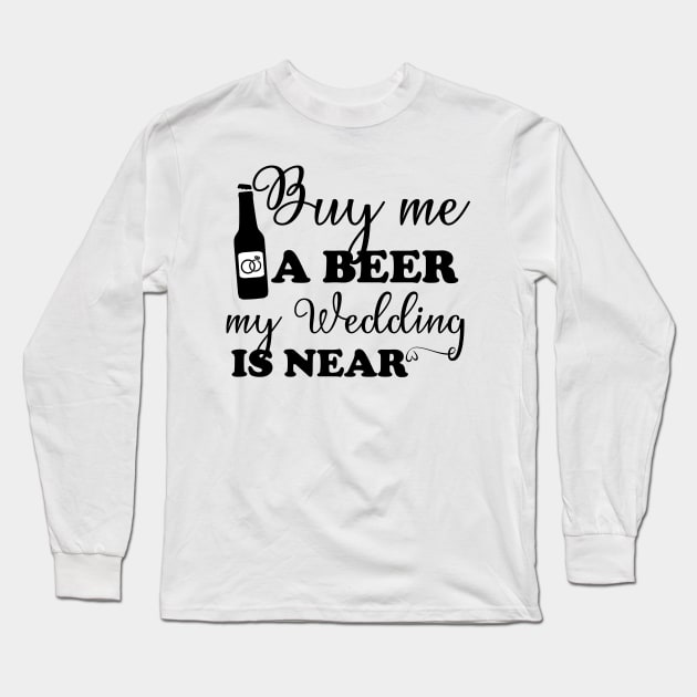 Buy me a beer Long Sleeve T-Shirt by ChezALi